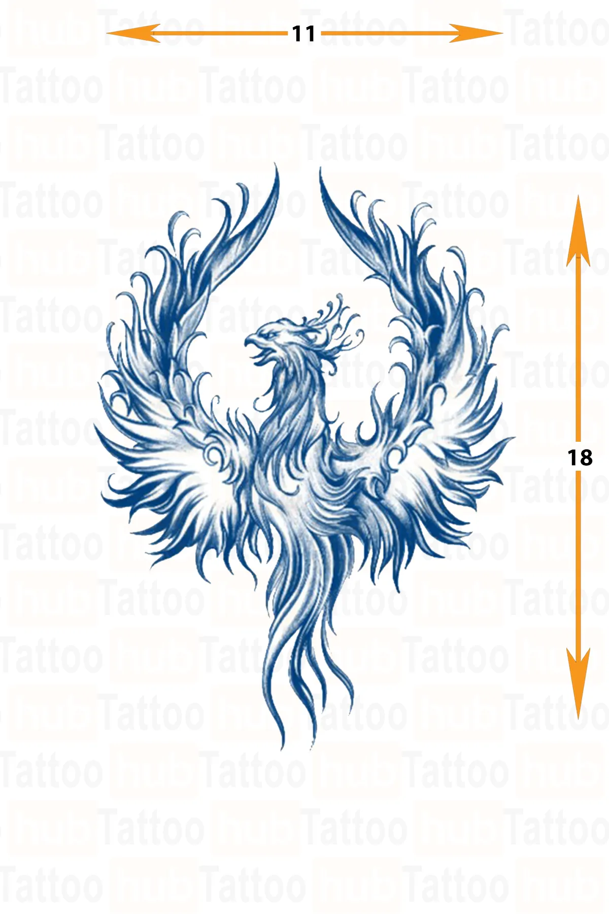 yari kalici ejderha (dragon) motifi dövme – efsanevi güç ve ateþin sembolü!