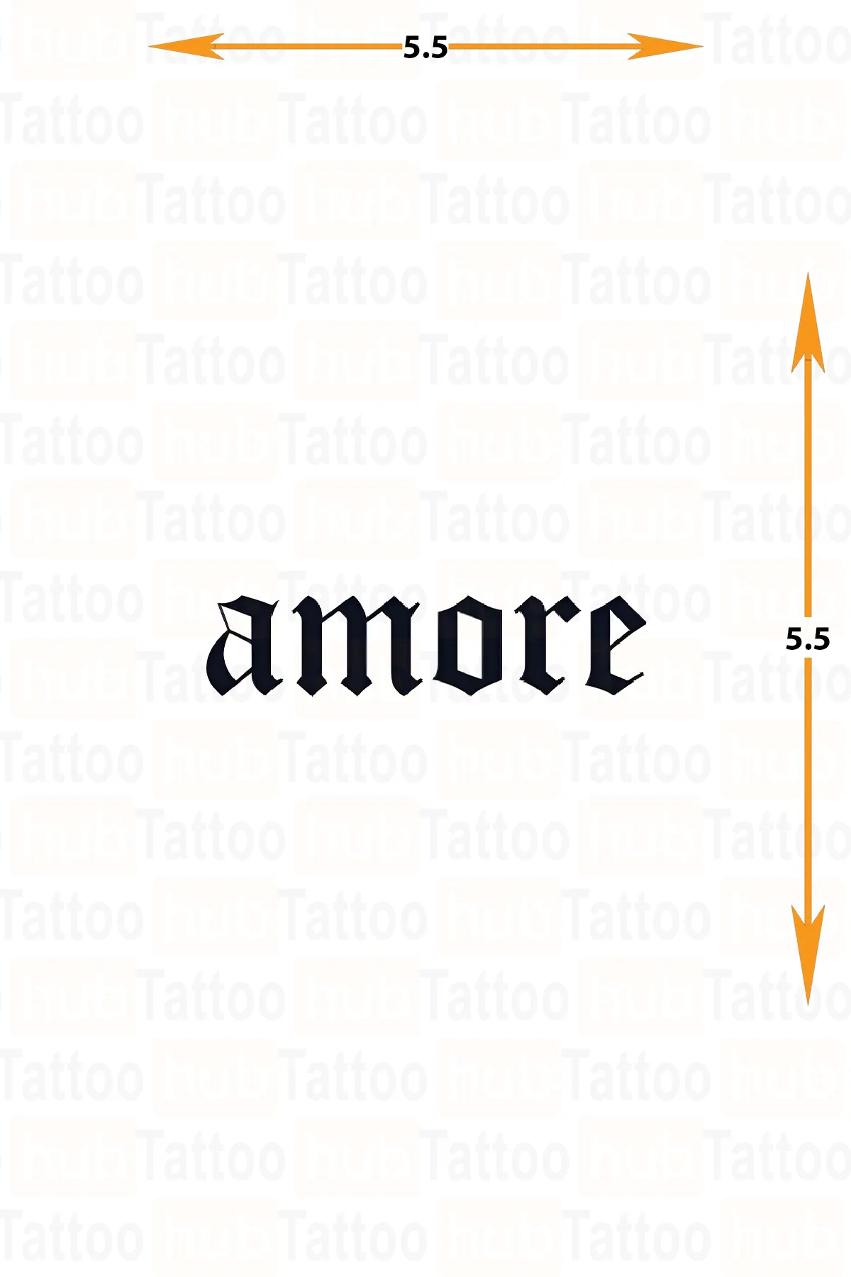 yari kalici minimal boy dövme amore aþk 
