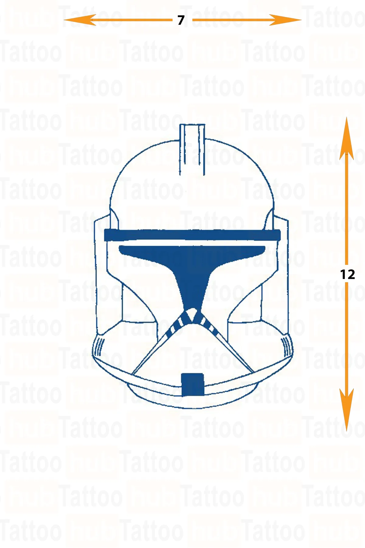yari kalici star wars dövme 