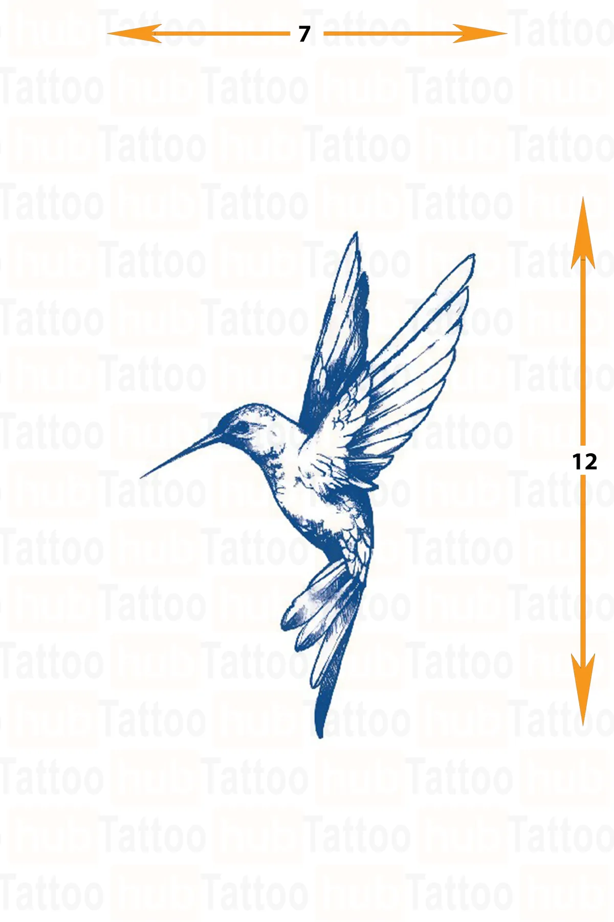 yari kalici þeker kuþu (kolibri) motifi dövme – neþe, özgürlük ve doðanin zarafeti!